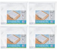 Pochette Perf Oxford Sach10 17X22 PP60 Lisse Incol (Lot de 4)