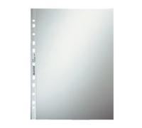 Pochette perforée, A4, PP, transparent lisse, 0,08 mm