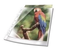 Pochette perforée PREMIUM, A4, PP, bord blanc