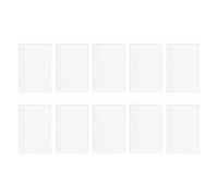 Pochette Plastique Pour Planner 6 Trous, Pochette Plastique 6 Trous A6, Lot De 10 Poche Transparente Carnet A6, Pour Photos, Cartes Postales, Photos, Index De Classe, Journal, Étude, Traqueur D'étudia