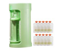 Pochette pour compote de pommes - Silicone PC ABS de qualité alimentaire 9,5 x 8,1 x 18 cm | Kit de sachets alimentaires rechargeables, presse-purée portable | Récipient de rangement pour aliments