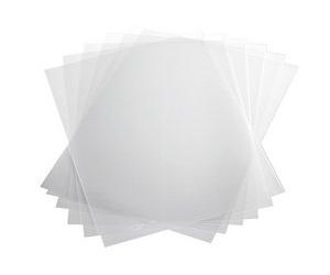 Pochette pour peigne à relier, A4, PP, transparent