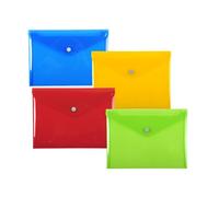 Pochette pression Iderama en polypropylène - Couleurs assorties