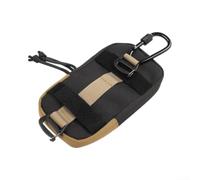 pochette, sac à outils en nylon 900D, sac à outils en nylon 900D, | Organiseur de téléphone portable, support de ceinture pour randonnée, camping, rangement compact de 19 x 9,5 cm avec