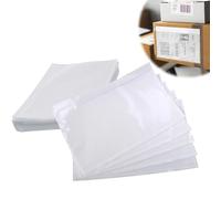 Pochette Transparente Adhesive,Pochette D’Expédition Autocollante, enveloppes autocollantes pour documents de livraison, sachet avec bande adhésive, 180 x 240 mm (25 Pièces)