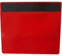 Pochette transparente Tarifold Pour format papier : DIN A5 paysage Matériau : PVC Couleur : rouge