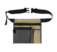 Pochette Utilitaire en Toile - Sac à Outils Ceinture épais, Rangement Robuste, Design Multi-Poches résistant | Sac Banane Professionnel pour charpentiers, jardiniers, ingénieurs et bricoleurs