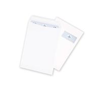 Pochette velin blanc 229 x 324 mm La Couronne 90 g avec fenêtre 50 x 110 mm - Boîte de 250