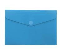 Pochette - WONDAY - 24x33,5cm - Bleu - Plastique - Fermeture à scratch