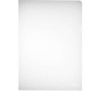 Herlitz Pochette à coin A4 en PP 0,09 mm grainée transparente – Lot de 100