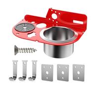 Pochettes à outils en aluminium pouvant contenir jusqu'à 500 clous avec plusieurs trous pour une efficacité de travail - Accès facile aux outils essentiels - Organisateurs d'outils de montage mural