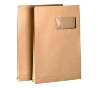 Pochettes à soufflets -229x324 mm - avec fenêtre - Boite de 50