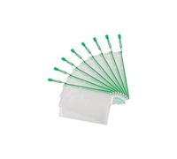 Pochettes à zip A5 couleur - Sachet de 8 - vert
