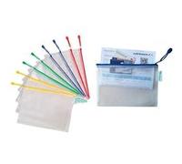 Pochettes à zip A6 paysage Tarifold - Sachet de 8
