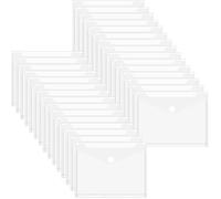 Pochettes A5 perforées 7 trous lot 30, porte documents transparent classeur POCHETTE PLASTIQUE