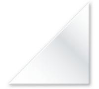 Pochettes adhésives triangulaires, 100 x 100 mm,en PP,