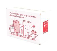 Pochettes administratives - enveloppes - Kraft blanc 229x324 mm budget