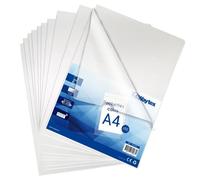 Pochettes coin transparentes A4 - WAYTEX - 931299 - 120 microns - Paquet de 50 - Lisses