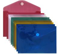 Pochettes de Documents ACROPAQ - Restez Organisé avec 10 Pochettes de Documents DL - Scratch Sécurisée - Pochette Porte Document