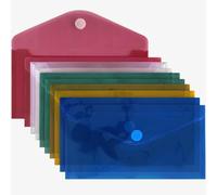 Acropaq 10 Pochettes Porte Documents A5 avec Scratch- 10 x Pochettes de Documents A5 - Pochette Porte Document