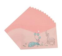 Pochettes En Plastique Pour Dossiers A4, 12 Pièces, Pochettes De Rangement Pour Dossiers Et Documents, Étanches, Réutilisables, Pour Étudiants, Enseignants Et Personnel De Bureau