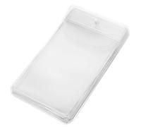 Pochettes Étiquettes Couvre Pvc Transparentes 12 Pièces pour Cartes