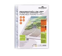 Pochettes perforées Durable Prenium A4 polypropylène grainé 8/100e - Boîte de 100
