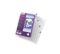 Pochettes transparentes perforées fourre-tout Oxford A4 - PVC 20/100e - Sachet de 10