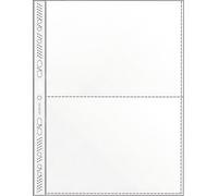 Pochettes porte-documents PP transparent A4 2xA5 paysage 100 pcs