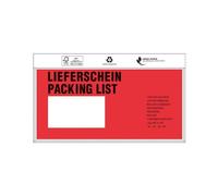 Pochettes porte-documents standard 240x110mm DIN-long avec impression Bon de livraison Bon de livraison
