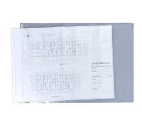 Pochettes porte-plans de Böck KG 1050 x 1350 mm Lot de 10 pochettes pour plans, housses de protection pour plan étui protège-plan, pochette transparente Din A0 A1 A2 A3 A4 A5 A6 film protecteur, sac, plans, pochette, sac à fermeture éclair imperméables