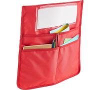Pochettes pour chaises de classe, lot de 24 pochettes avec étiquette nominative multicolore