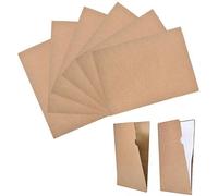 Pochettes pour documents A4, lot de 12, avec ouverture sur le dessus et sur le côté
