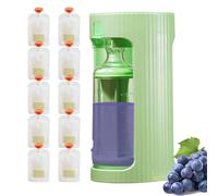 Pochettes réutilisables - Kit de remplissage de purée de fruits, pochettes alimentaires rechargeables sans déversement, station de recharge, stockage de collations pour , accessoire en silicone