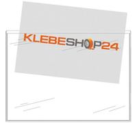 Pochettes transparentes autocollantes | Format DIN long, A4, A5 ou A6 | Côté large ouvert | 20 ou 100 pièces | Pochettes transparentes à coller | Pour documents, photos, cartes, etc. / Format DIN A5, 