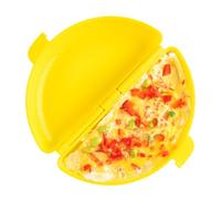 Pocheuse à œufs pour micro-ondes - Poêle à omelette portable avec couvercle, machine à vapeur pour œufs | Appareil compact de préparation de sandwichs pour le petit-déjeuner - Outil de cuisine pour la