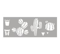 Pochoir 15 x 40 cm - Cactus G
