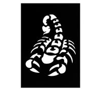 Pochoir Adhésif Scorpion 7x10 Cm