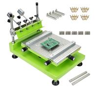 Pochoir manuel pour pâte à souder SMT PCB, hauteur réglable, outil d'alignement de précision pour l'assemblage électronique et l'impression de cartes LED