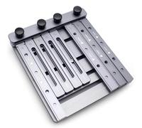 Pochoir pour pâte à souder avec échelles, fixation double face, pour impression d'écran SMT de précision, compatible avec des pochoirs jusqu'à 109 x 135 mm