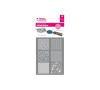 Pochoir pour pâte polymère - Géométrique - Graine créative