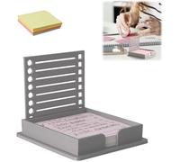 Pochoir pour post-it modèle de bloc-notes adhésif avec pochoir distributeur de notes post-it organiseur de listes POCHOIR