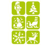 Pochoirs de Fenêtre Spécial Noël