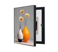 POCHY Cache Compteur Electrique Boîte De Distribution Électrique Décoratif Moderne Créatif Comptoirs De Boîte De Compteur Amovibles(B,60X80CM)