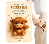 Pocket Cards | Inspirational Small Ghost Comforting Support Keepsake