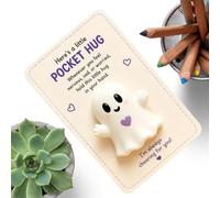 Pocket Cards | Inspirational Small Ghost Comforting Support Keepsake
