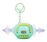 Pocket - Pendentif d'enregistrement vocal de 6 x 4,6 cm, mini audio, portable dessin animé, conférences, réunions, prise de notes, dictée | Numérique compact pour étudiants, bureau, étude, voyage