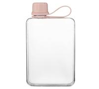 Pocket Water Bottle - 500ml Portable Flat Drink Flask, Leak Proof Slim | Hydration Container, Lightweight Cold Beverage Storage Bottle Compact Space Saving Design | Sports Travel Office School Outdo