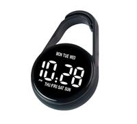 Pocoiau Montre De Poche Numérique À Suspendre pour Petit Dispositif De Chronométrage pour Sacs À Et Ceinture Horloge Électronique en Plastique Porte-clés Miniature Montre Électronique
