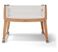 Pod Studio Next to Me Krippe – Lit parapluie portable et léger, avec fermeture éclair sur le côté, matelas 3D respirant et 6 réglages de hauteur – idéal pour une utilisation à la maison et en voyage,
